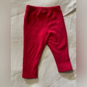 Carter’s Baby Fleece-lined leggings, Size 12M